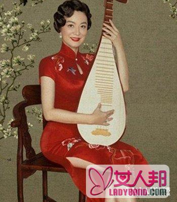 偶像来了上海旗袍照分享 女神着旗袍秀老上海风情