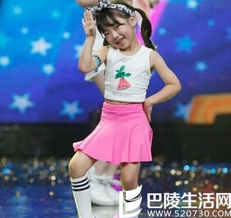 韩国小女孩上天天向上 舞技惊艳全场