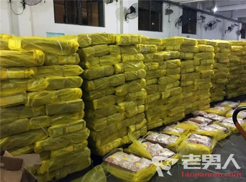 深圳警方查获50吨走私冻品 冻鸡爪和冻鸡翅已渗水发臭