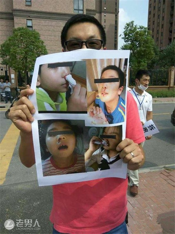 上海一新办小学跑道被指有毒 数十名学生流鼻血