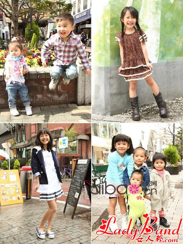 >六一儿童节，宝贝们也要大秀型格！来看日本宝宝街拍秀！玩转潮流童装混搭！