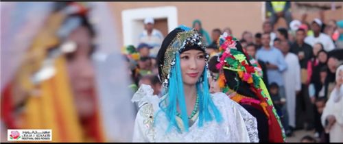 >林志玲现身非洲摩洛哥参加选美 美出国际！(图)
