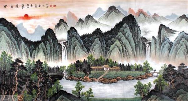 山水画家王乘 买家指挥艺术家创作 风水画困扰中国山水画市场