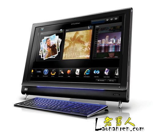惠普发布26英寸蓝光TouchSmart触摸电脑IQ800