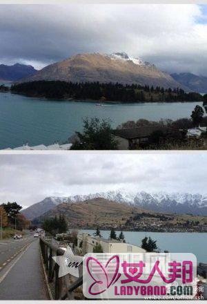 宋承宪更新微博 分享美丽的新西兰风景