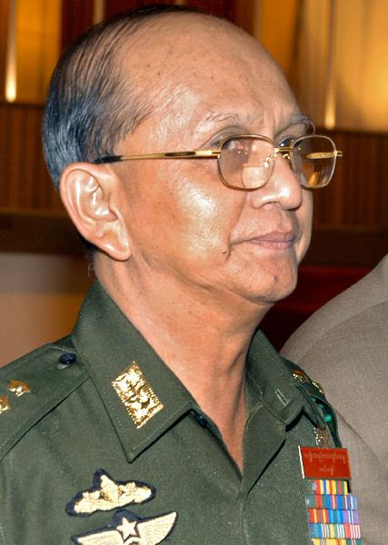 缅甸现任总统吴登盛 现任总理吴登盛当选为缅甸联邦共和国总统