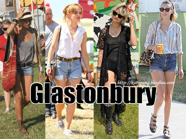 2010英国Glastonbury音乐节型人街拍