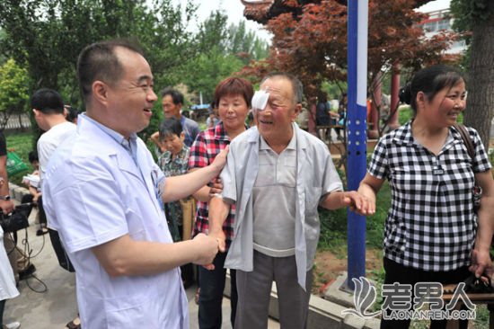 “爱之光”白内障复明公益计划在淄博博山正式启动