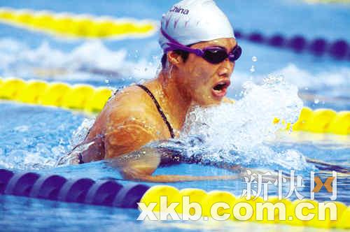 游泳林莉 中国游泳五朵金花领军人物 林莉现在美国俱乐部执教