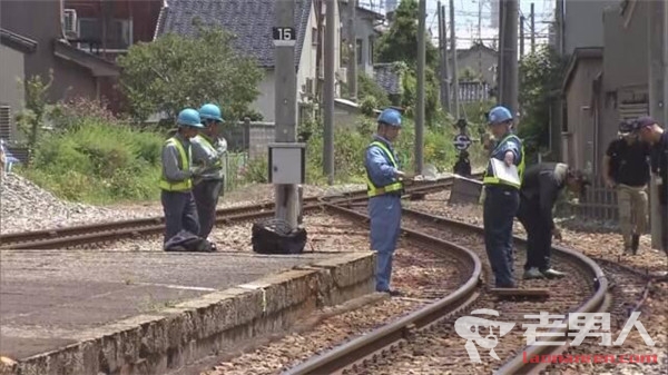 日本富山电车脱轨 数日高温造成的铁轨变形所致