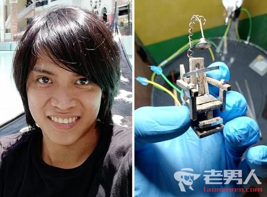 菲律宾男子自制电椅处死蟑螂 网友指责其虐待动物