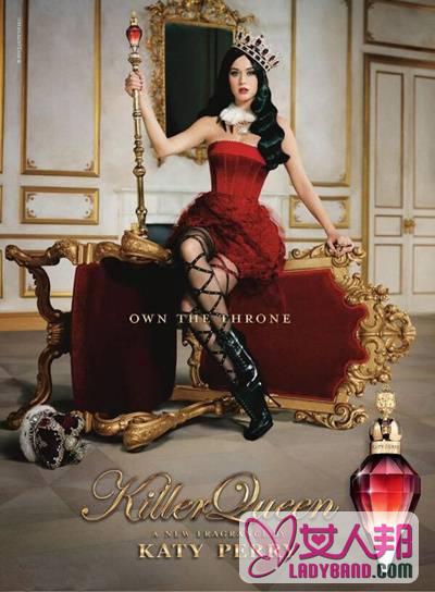 Katy Perry变身杀手女王 最新香水广告Killer Queen首播（视频）