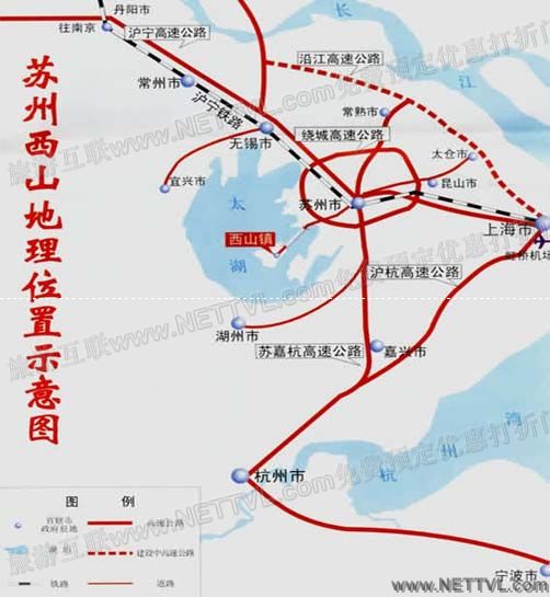丁丁地图上海到姑苏西山自驾怎么走