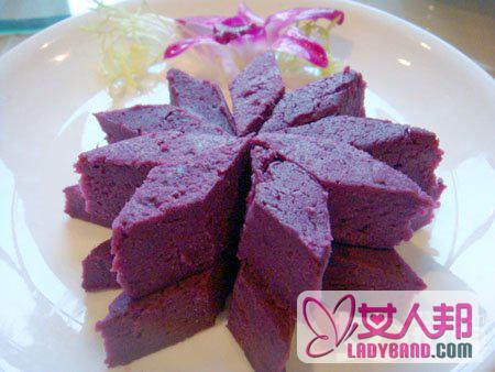 紫薯糕的做法介绍