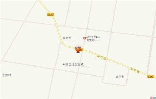 >文水县刘胡兰镇卫星地图