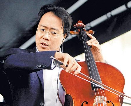 >马友友有哪些大提琴 美华裔大提琴家马友友:一直很有&quot;总统缘&quot;