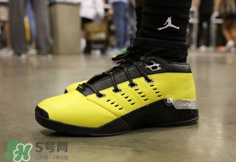 solefly联名air jordan 17 low lightning发售时间_实物上脚效果