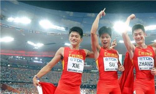 >4x100米接力亚洲纪录 中国男子4x100米接力创亚洲纪录挺进决赛