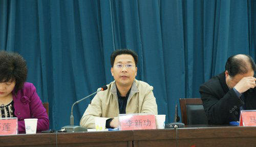 国网渭南供电公司与华阴市市长李新功会谈