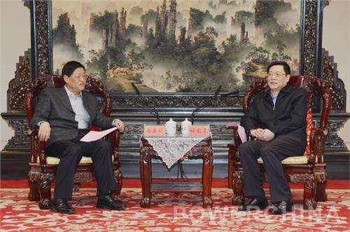 马宗林和杜家毫 马宗林拜会湖南省委副书记、省长杜家毫
