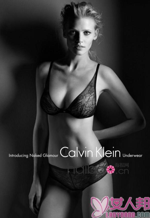 超模劳拉·斯通 (Lara Stone) 演绎CK (Calvin Klein) 2011秋冬内衣系列广告大片，摄影师帕特里克·德马舍利耶 (Patrick Demarchelier) 掌镜！