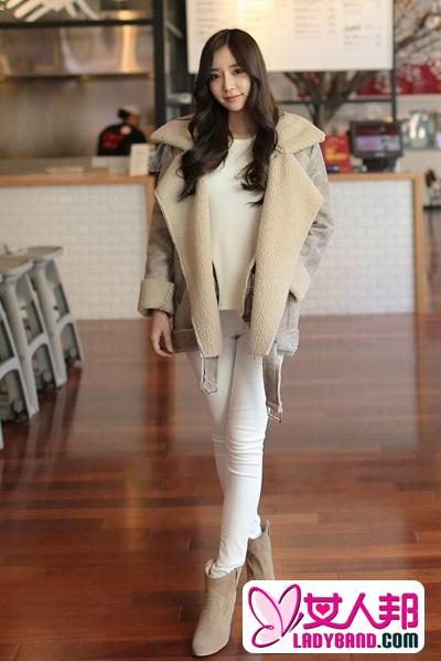 韩系棉服时髦新穿法 暖冬气质出众更迷人