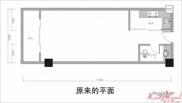 一室公寓改造成一室一厅