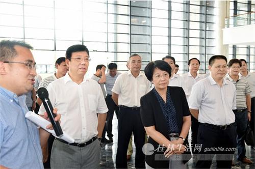 钦州市市长唐琮沅率团到桂林市进行考察交流