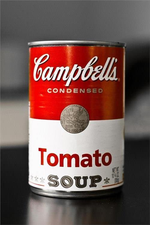 >【坎贝尔罐头】坎贝尔罐头汤与安迪·沃霍尔的波普艺术
