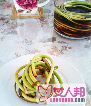 【蒜苔的腌制方法】蒜苔怎么腌制最好吃_蒜苔的腌制注意事项