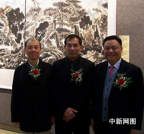 旅美著名书画篆刻家邓作列艺术作品展在广州举行