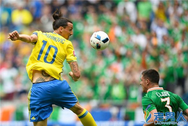 欧洲杯E组小组赛爱尔兰1-1战平瑞典 老将建功伊布造乌龙