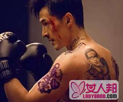 胡歌纹身引吐槽 盘点中国哪些明星身上有纹身？