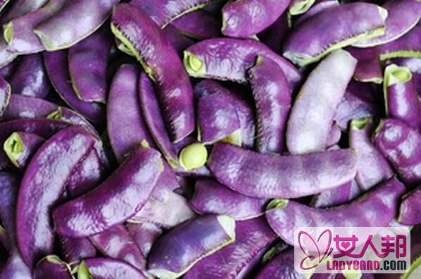 >紫色扁豆的营养价值