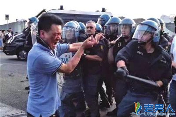 >意大利警察与华人发生冲突 造成多人受伤