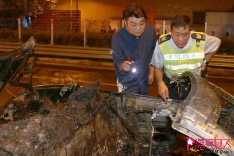 阮兆祥事故跑车焚毁 吓人!香港男星老戏骨阮兆祥出事故 跑车撞卡车不忍目睹