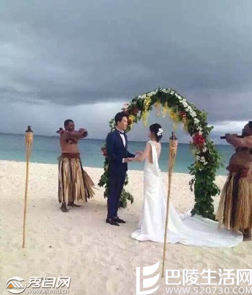 刘翔吴莎结婚了吗 刘翔吴莎在斐济拍摄婚纱照曝光