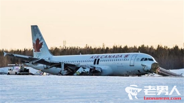 >客机着陆滑出跑道 机身受损严重所幸无人员伤亡