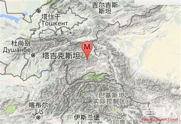 塔吉克斯坦发生地震 自年初以来已发生4起地震