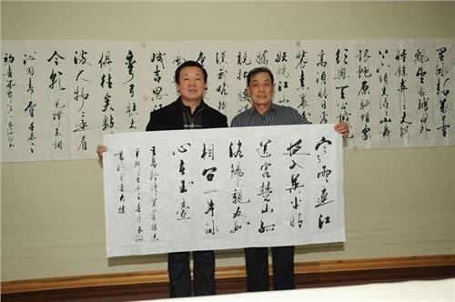 >著名书法家于长海先生个人书法展在人民大会堂举行