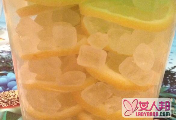 冰糖柠檬水作用与功效