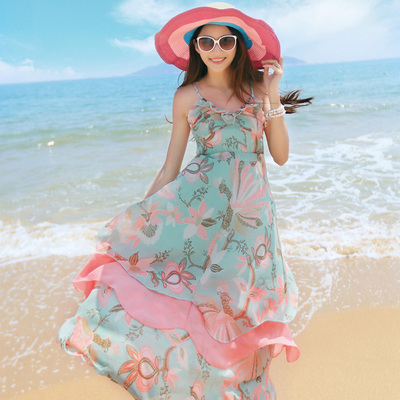 利用沙滩裙 感受时尚氛围