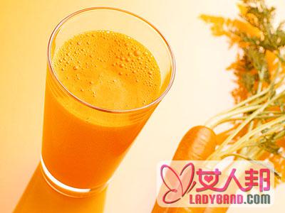 胡萝卜汁的功效与作用 喝胡萝卜汁的好处