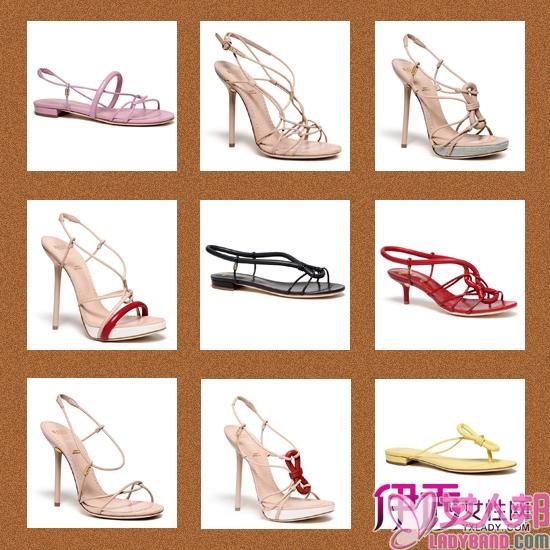 【组图】Bally百丽2012春夏女鞋 穿出女人优雅感
