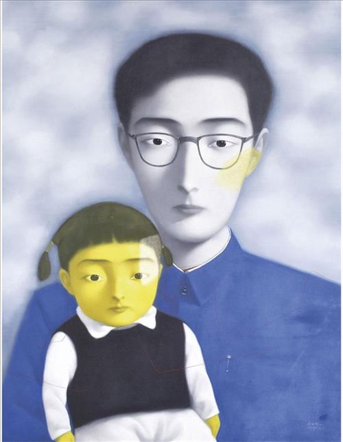 张晓刚前妻 张晓刚2013年拍卖最高成交价前10幅作品