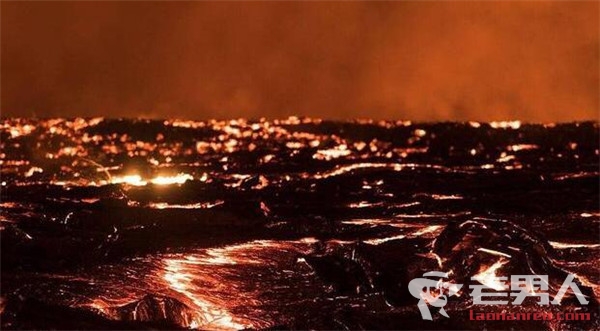 >美国火山持续喷发 两个社区被熔岩流完全吞噬