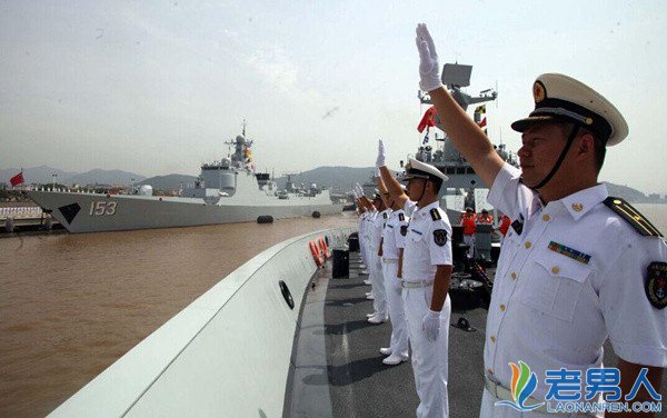中国海军环太军演 舰艇编队抵达美国珍珠港