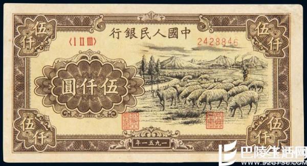 >5000人民币蒙古包的发行背景 第一套人民币5000元的市场分析介绍