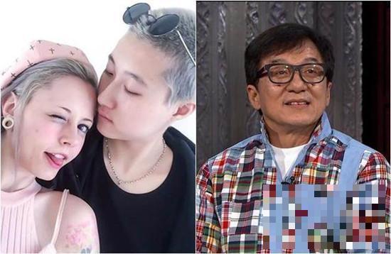 成龙冷淡回应女儿出柜，吴绮莉19字对付，话中带刺鼓励女儿获赞