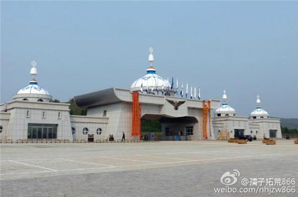 >罗志虎是蒙古族的王爷 罗志虎调研在建的蒙古之源·蒙兀室韦民族文化园